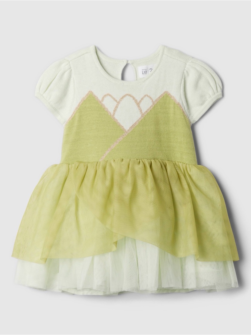 Baby Gap x Disney Princess Tiana-Inspired Sweater Dress Girls